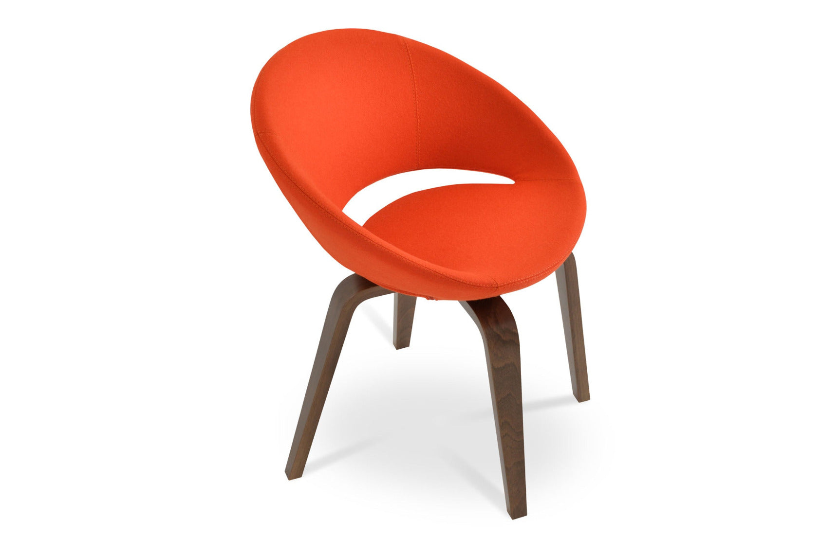 Crescent Plywood Dining Chair