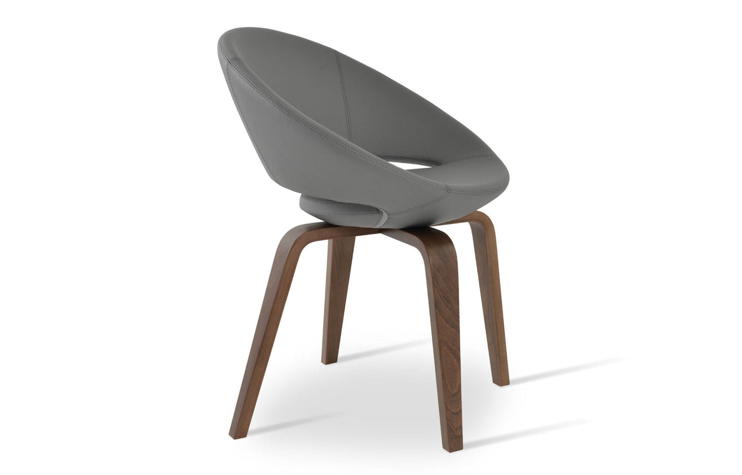 Crescent Plywood Dining Chair