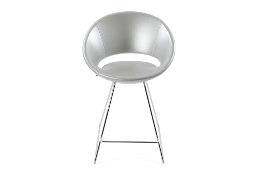 Crescent Wire Counter Stool