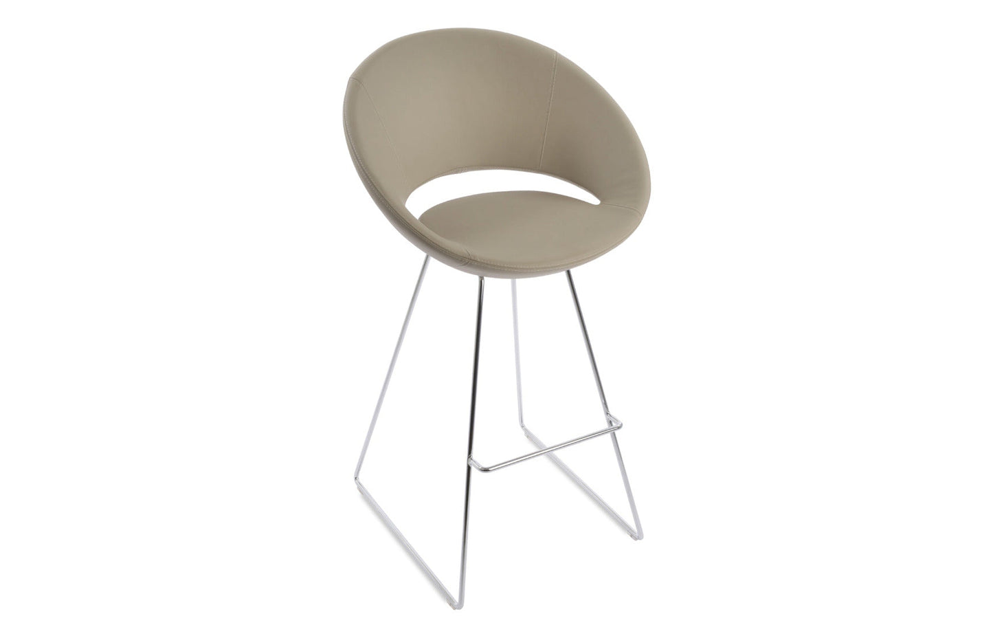 Crescent Wire Counter Stool