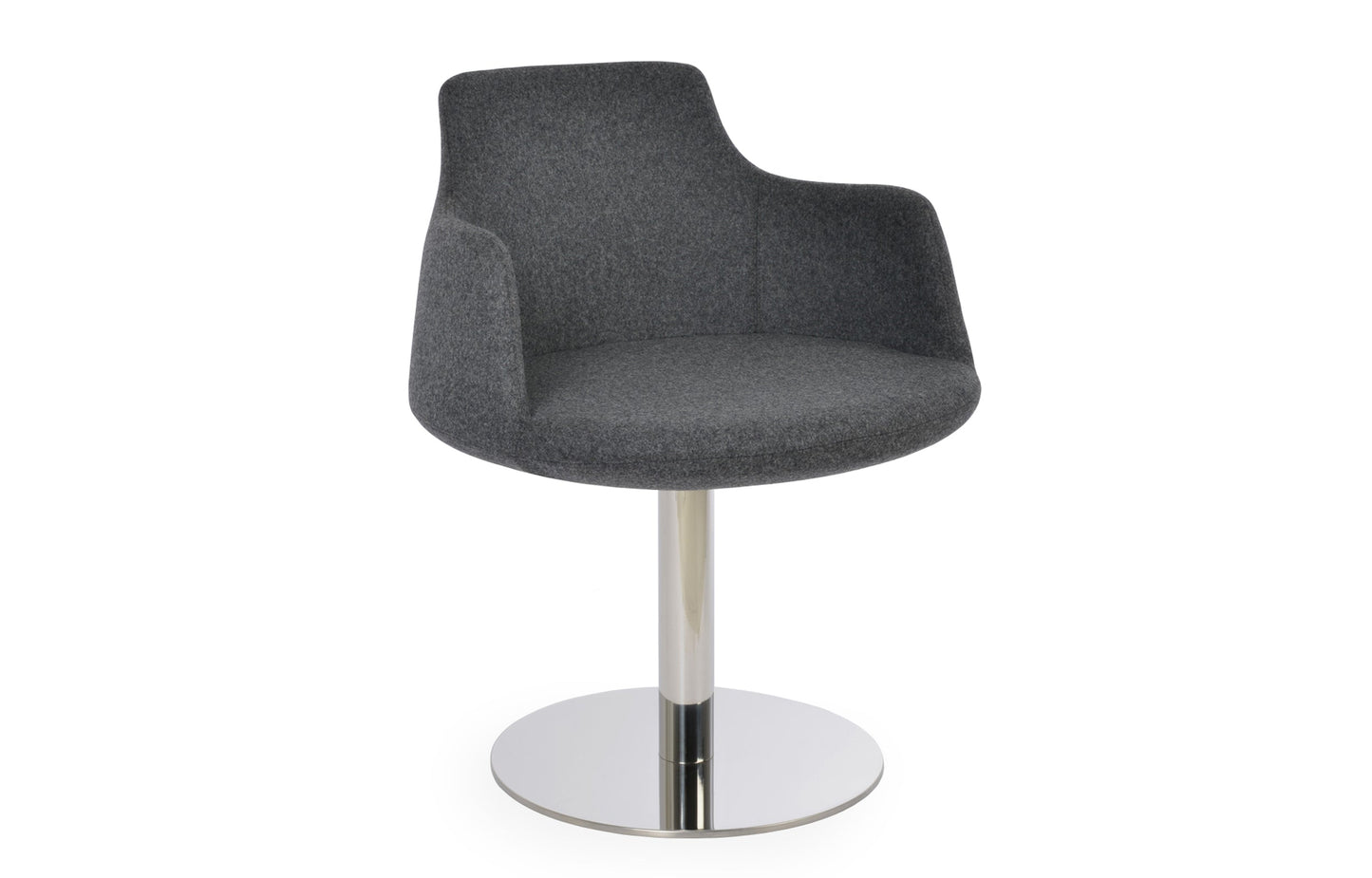 Dervish Round Swivel Chair