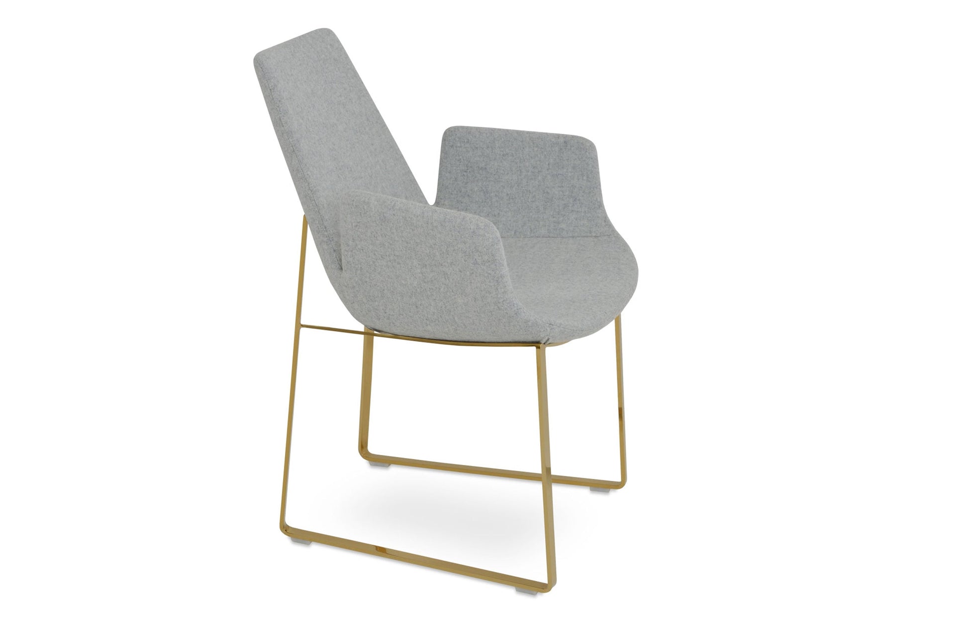 Eiffel Arm Sled Chair