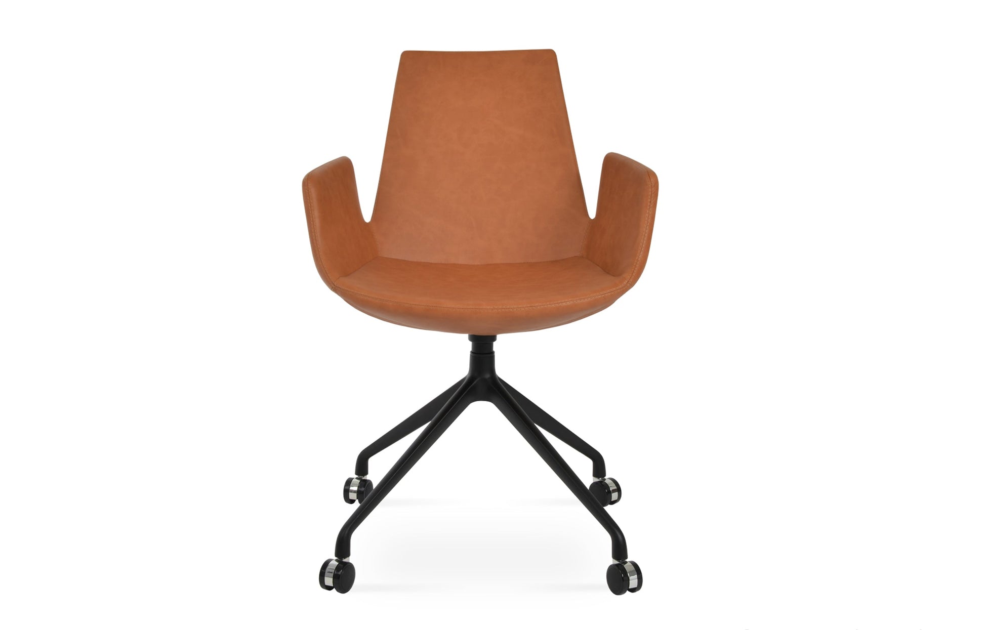 Eiffel Arm Spider Swivel Chair with Casters