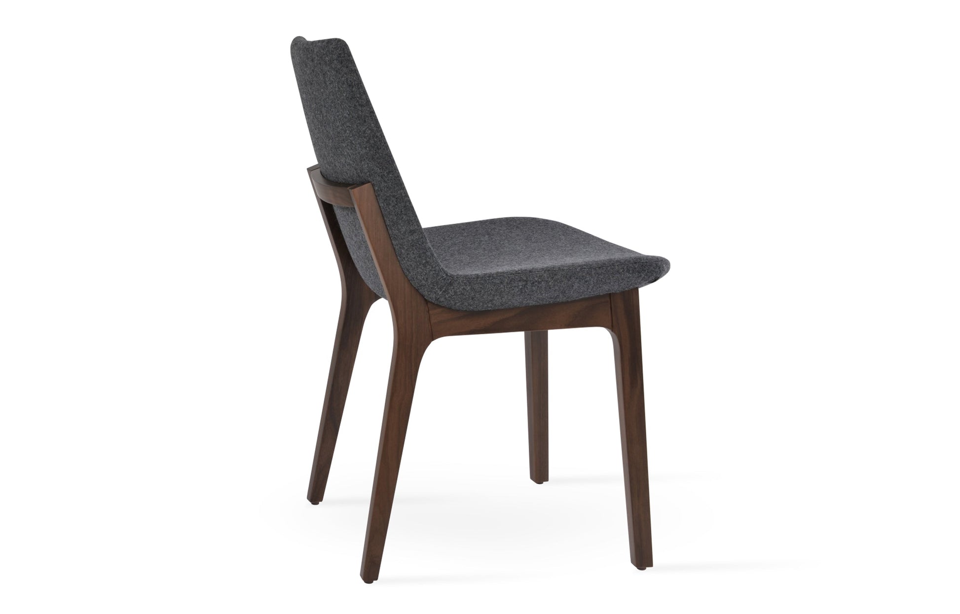 Eiffel Wood Dining Chair - Leather