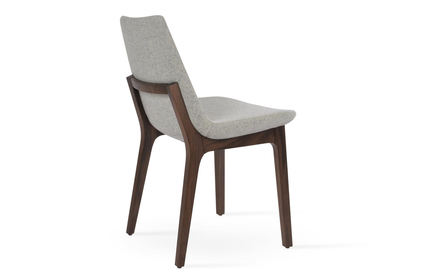 Eiffel Wood Dining Chair - Leather