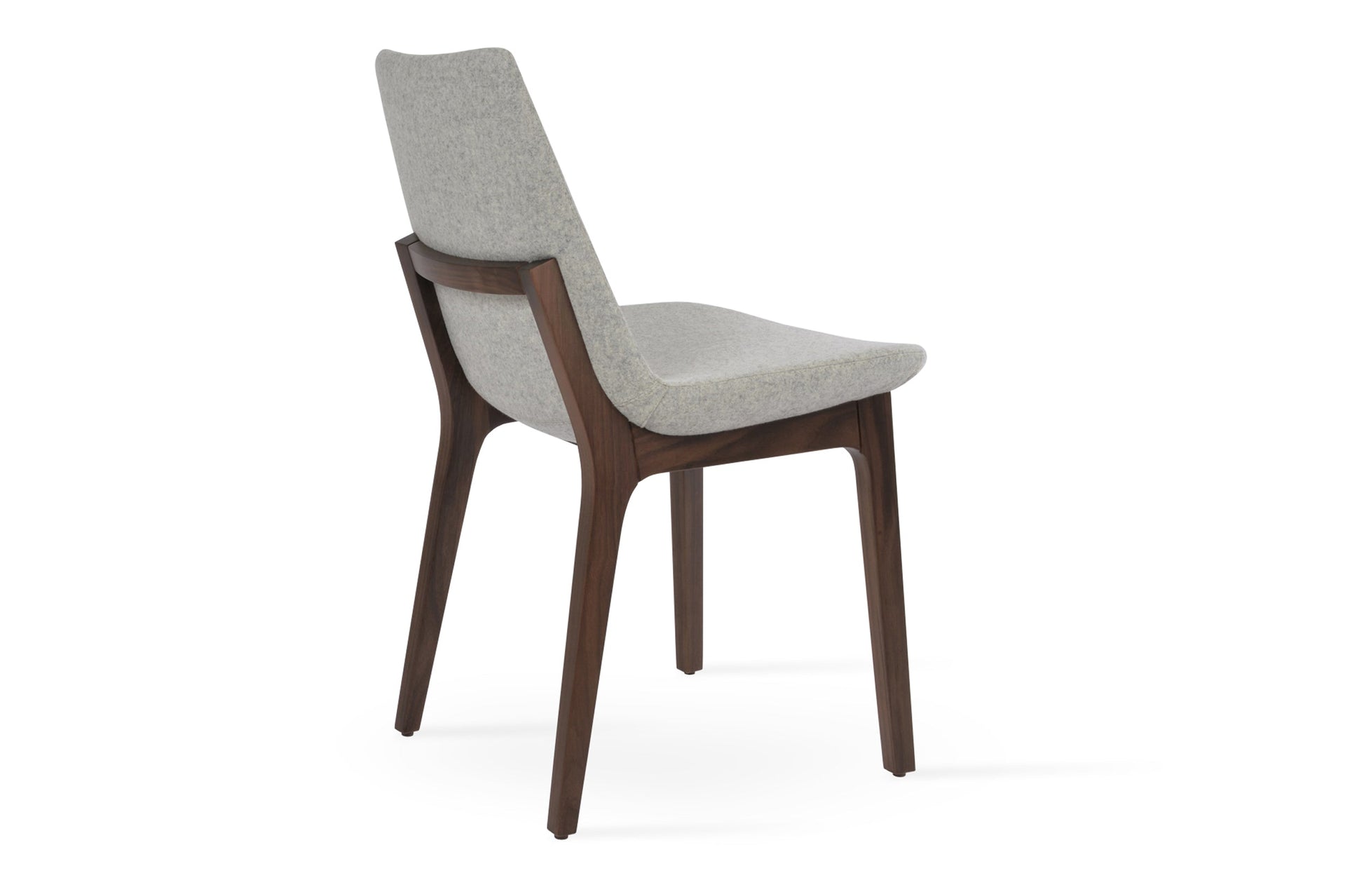 Eiffel Wood Dining Chair - Leather