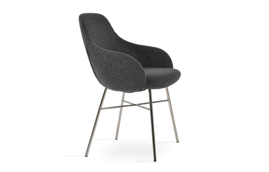 Gazel Arm Cross Chair