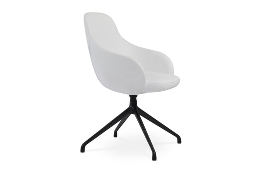 Gazel Arm Spider Swivel Chair