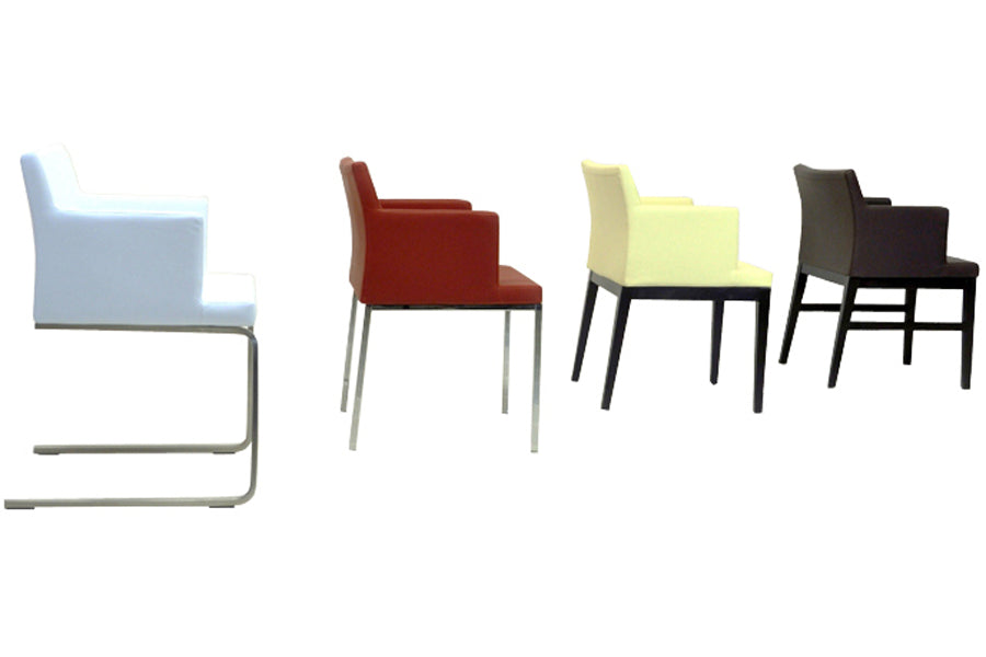 Soho Flat Dining Arm Chair