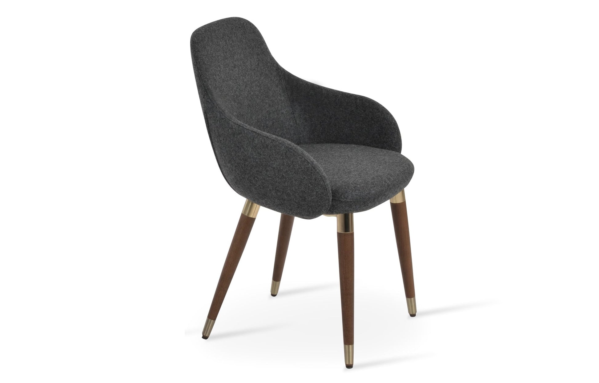 Gazel Arm Lounge Wood Chair