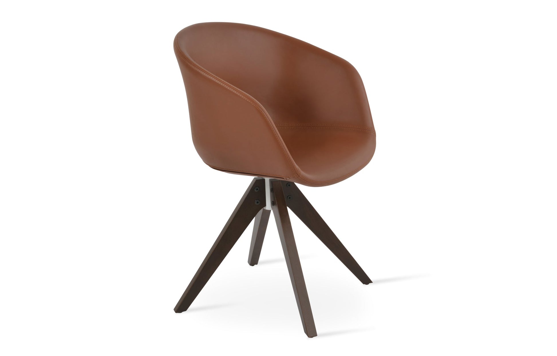 Tribeca Arm Pyramid Swivel Chair