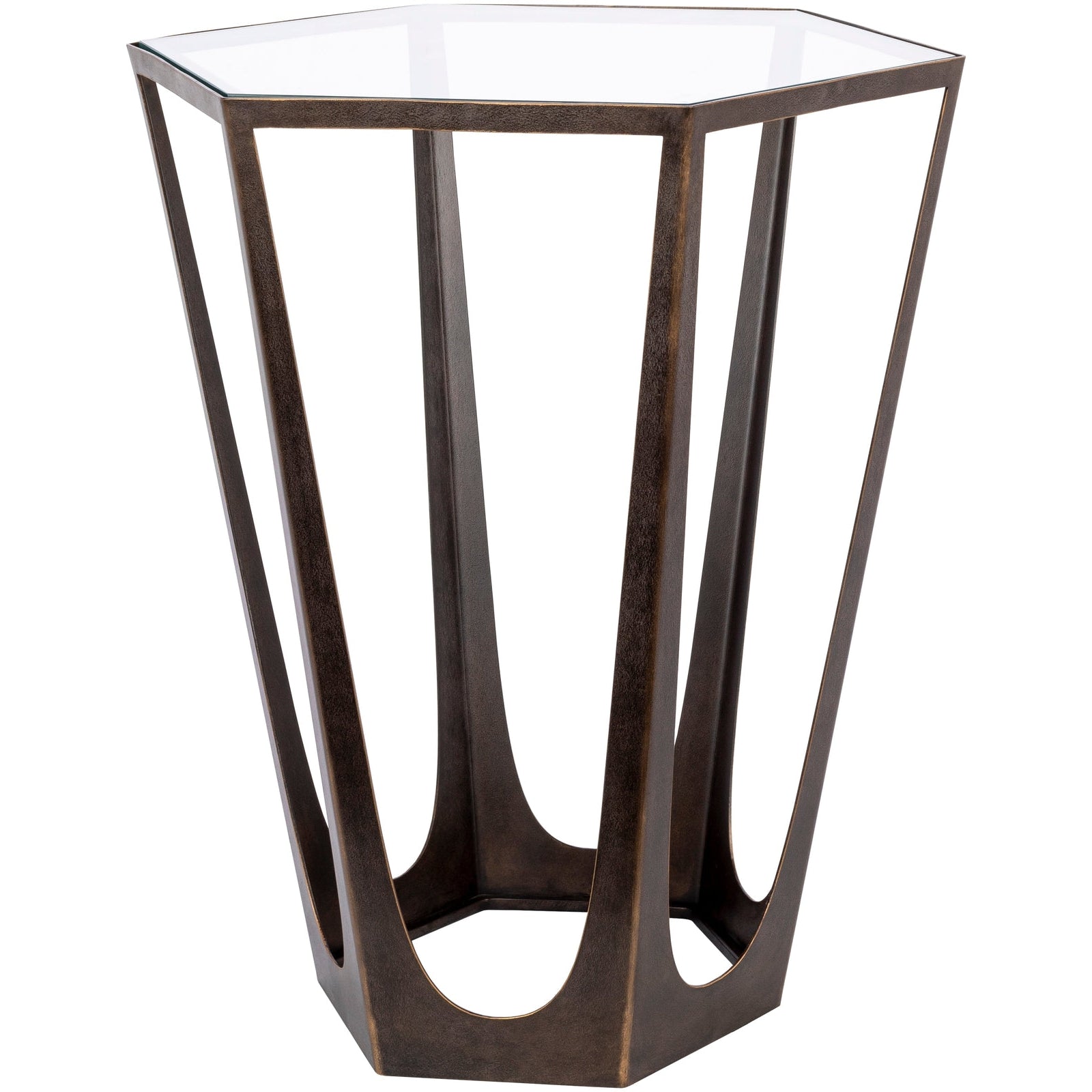 Surya Vortex End Table