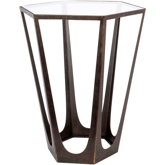 Surya Vortex End Table